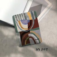 iPad case 12.9/Air5/iPad 9/mini 7 想念與遺忘 附筆槽平板保護套