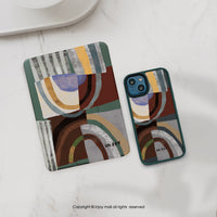 iPad case 12.9/Air5/iPad 9/mini 7 想念與遺忘 附筆槽平板保護套