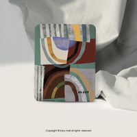 iPad case 12.9/Air5/iPad 9/mini 7 想念與遺忘 附筆槽平板保護套