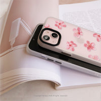 iPhone 17/15 手機殼∣浪漫櫻花氣息 MagSafe 磁吸手機殼