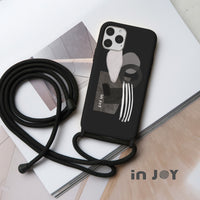 iPhone 17/16/15/14/13/12/SE3 摩登曼哈頓 背繩背帶手機殼