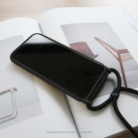 iPhone 17/16/15/14/13/12/SE3 摩登曼哈頓 背繩背帶手機殼