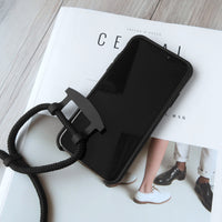 iPhone 17/16/15/14/13/12/SE3 摩登曼哈頓 背繩背帶手機殼