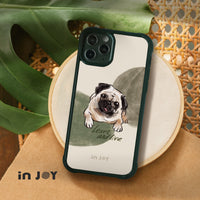 iPhone 17/15 手機殼∣好好生活巴哥犬 MagSafe 磁吸手機殼