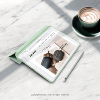 客製化禮物 iPad 12.9/Air5 系列好久不見客製手寫字平板保護套-A