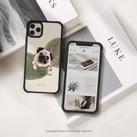 iPhone 17/15 手機殼∣好好生活巴哥犬 MagSafe 磁吸手機殼