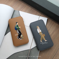 iPhone 11/11max/SE2/12/12mini 美式街頭潮流掀蓋皮革手機殼