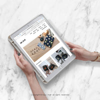 客製化禮物 iPad 12.9/Air4 系列好久不見客製手寫字平板保護套-C