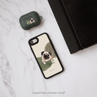 iPhone 17/15 手機殼∣好好生活巴哥犬 MagSafe 磁吸手機殼
