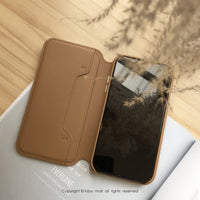 iPhone 11/11max/SE2/12/12mini 美式街頭潮流掀蓋皮革手機殼