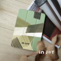 iPad case 12.9/Air5/iPad 9/mini7 抹茶那堤 附筆槽平板保護套