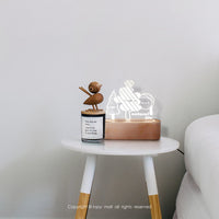 童趣森林 (療癒 溫馨 送禮小物 床頭燈 檯燈 夜燈 3D小夜燈)