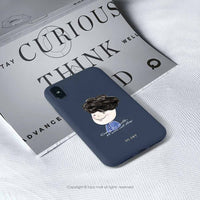 iPhone 11max/SE2/12/12mini超幽默人生嗨咖凱哥耐震磨砂手機殼