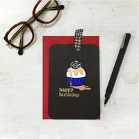 生日 Happy birthday 紀念 立體蛋糕 祝福萬用卡片 明信片