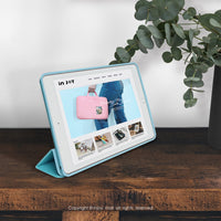 iPad 12.9/Air5/iPad 9/mini 6系列 度假噗噗 皮革平板保護套